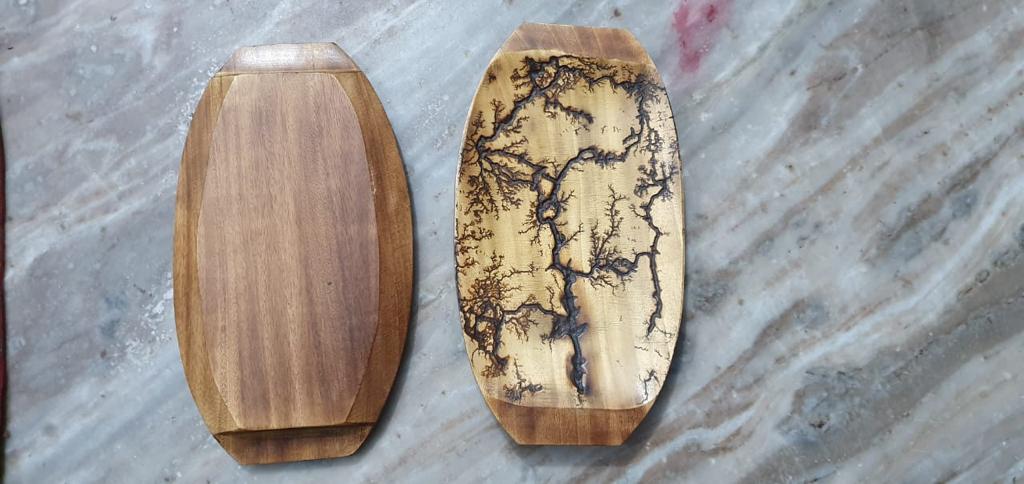 Wooden Resin Tray